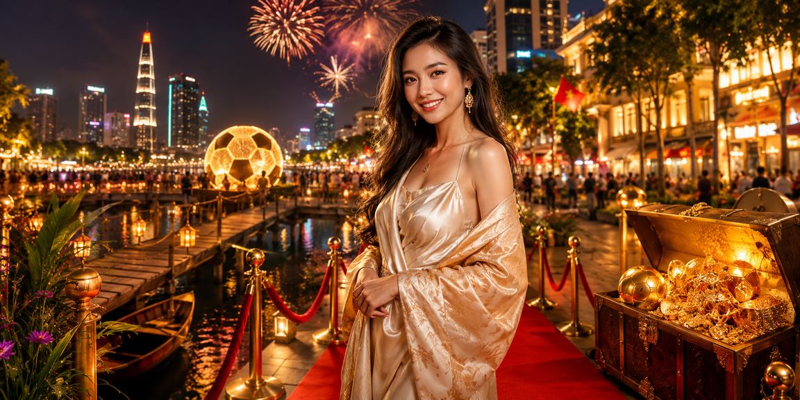 Không khí chợ đêm TP. Hồ Chí Minh với người dùng theo dõi cá cược thể thao trực tuyến trên điện thoại